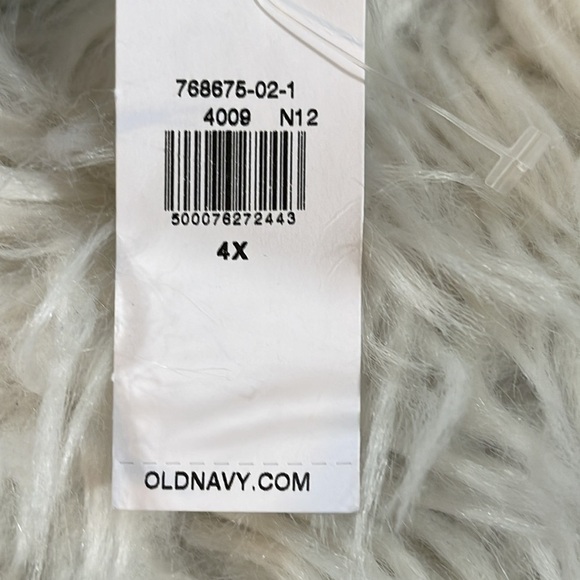 OLD NAVY Plush Cozy Rib Knit Legging Lounge Pants Size 4X High Rise Grey NEW - Picture 11 of 11